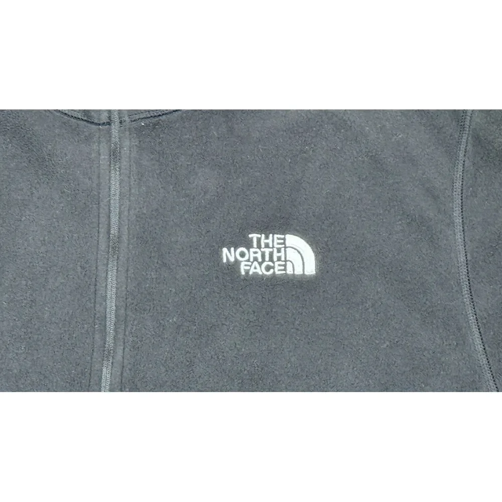 The North Face Men's 1/4 Zip Long‎ Sleeve Black Sweater Fleece Size XL